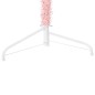 vidaXL Medio árbol de Navidad artificial con soporte rosa 210 cm vidaXL Medio árbol de Navidad artificial con soporte rosa 210 cm