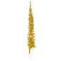 vidaXL Medio árbol de Navidad artificial con soporte dorado 180 cm vidaXL Medio árbol de Navidad artificial con soporte dorado 180 cm