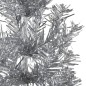 vidaXL Medio árbol de Navidad artificial con soporte plateado 240 cm vidaXL Medio árbol de Navidad artificial con soporte plateado 240 cm