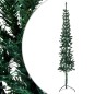 vidaXL Medio árbol de Navidad artificial con soporte verde 180 cm vidaXL Medio árbol de Navidad artificial con soporte verde 180 cm