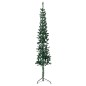 vidaXL Medio árbol de Navidad artificial con soporte verde 180 cm vidaXL Medio árbol de Navidad artificial con soporte verde 180 cm