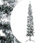 vidaXL Mitad árbol Navidad artificial delgado con nieve 240 cm vidaXL Mitad árbol Navidad artificial delgado con nieve 240 cm