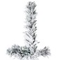 vidaXL Mitad árbol Navidad artificial delgado con nieve 240 cm vidaXL Mitad árbol Navidad artificial delgado con nieve 240 cm