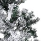 vidaXL Mitad árbol Navidad artificial delgado con nieve 240 cm vidaXL Mitad árbol Navidad artificial delgado con nieve 240 cm