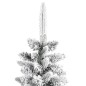 vidaXL Árbol de Navidad artificial estrecho con nieve PVC y PE 180 cm vidaXL Árbol de Navidad artificial estrecho con nieve PVC y PE 180 cm