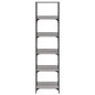 vidaXL Estantería de madera de ingeniería gris Sonoma 50x33x188,5 cm vidaXL Estantería de madera de ingeniería gris Sonoma 50x33x188,5 cm