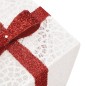 vidaXL Cajas de regalo Navidad iluminadas 3 uds 64 LEDs blanco cálido vidaXL Cajas de regalo Navidad iluminadas 3 uds 64 LEDs blanco cálido