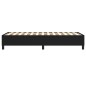 vidaXL Estructura de cama box spring tela negro 100x200 cm vidaXL Estructura de cama box spring tela negro 100x200 cm