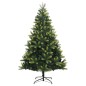 vidaXL Árbol de Navidad artificial con bisagras y soporte 180 cm vidaXL Árbol de Navidad artificial con bisagras y soporte 180 cm