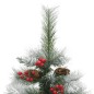 vidaXL Árbol de Navidad artificial con piñas y bayas 150 cm vidaXL Árbol de Navidad artificial con piñas y bayas 150 cm
