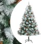 vidaXL Árbol de Navidad artificial con piñas y bayas 210 cm vidaXL Árbol de Navidad artificial con piñas y bayas 210 cm