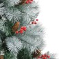 vidaXL Árbol de Navidad artificial con piñas y bayas 210 cm vidaXL Árbol de Navidad artificial con piñas y bayas 210 cm