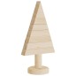 vidaXL Árboles de Navidad de madera 2 uds madera maciza pino 30 cm vidaXL Árboles de Navidad de madera 2 uds madera maciza pino 30 cm