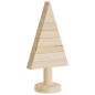 vidaXL Árboles de Navidad de madera 2 uds madera maciza pino 30 cm vidaXL Árboles de Navidad de madera 2 uds madera maciza pino 30 cm