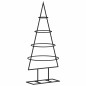 vidaXL Árbol de Navidad para decoración metal negro 60 cm vidaXL Árbol de Navidad para decoración metal negro 60 cm
