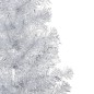 vidaXL Árbol de Navidad preiluminado con luces y bolas plateado 210 cm vidaXL Árbol de Navidad preiluminado con luces y bolas plateado 210 cm