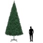 vidaXL Árbol de Navidad artificial preiluminado con luces verde 500 cm vidaXL Árbol de Navidad artificial preiluminado con luces verde 500 cm