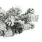vidaXL Guirnalda navideña con LED y nieve 5 m PVC verde vidaXL Guirnalda navideña con LED y nieve 5 m PVC verde