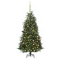 vidaXL Árbol de Navidad artificial con LEDs y bolas PVC verde 210 cm vidaXL Árbol de Navidad artificial con LEDs y bolas PVC verde 210 cm