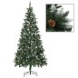 vidaXL Árbol de Navidad preiluminado con luces y bolas 210 cm vidaXL Árbol de Navidad preiluminado con luces y bolas 210 cm