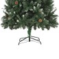 vidaXL Árbol de Navidad preiluminado con luces y bolas 210 cm vidaXL Árbol de Navidad preiluminado con luces y bolas 210 cm