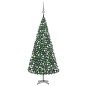 vidaXL Árbol de Navidad preiluminado con luces y bolas verde 500 cm vidaXL Árbol de Navidad preiluminado con luces y bolas verde 500 cm