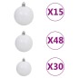 vidaXL Árbol de Navidad preiluminado con luces y bolas verde 500 cm vidaXL Árbol de Navidad preiluminado con luces y bolas verde 500 cm