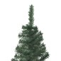 vidaXL Árbol de Navidad artificial de esquina LED y bolas verde 120 cm vidaXL Árbol de Navidad artificial de esquina LED y bolas verde 120 cm