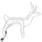 vidaXL Figura de reno Navidad 3 unidades blanco frío 60x30x60 cm vidaXL Figura de reno Navidad 3 unidades blanco frío 60x30x60 cm