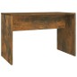 vidaXL Juego de tocador con LED madera contrachapada roble ahumado vidaXL Juego de tocador con LED madera contrachapada roble ahumado