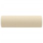 vidaXL Cojines decorativos 2 uds tela crema 15x50 cm
