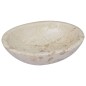 vidaXL Lavabo crema mármol 53x40x15 cm vidaXL Lavabo crema mármol 53x40x15 cm