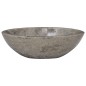 vidaXL Lavabo gris mármol 53x40x15 cm vidaXL Lavabo gris mármol 53x40x15 cm