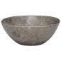 vidaXL Lavabo gris mármol 53x40x15 cm vidaXL Lavabo gris mármol 53x40x15 cm