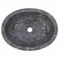 vidaXL Lavabo gris mármol 53x40x15 cm vidaXL Lavabo gris mármol 53x40x15 cm