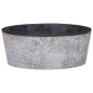vidaXL Lavabo mármol negro Ø40x15 cm vidaXL Lavabo mármol negro Ø40x15 cm