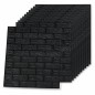 vidaXL Papel pintado autoadhesivo ladrillos 3D 20 unidades negro vidaXL Papel pintado autoadhesivo ladrillos 3D 20 unidades negro