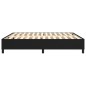 vidaXL Estructura de cama box spring tela negro 180x200 cm vidaXL Estructura de cama box spring tela negro 180x200 cm