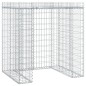 vidaXL Muro de gaviones para contenedor de basura hierro 110x91x120 cm vidaXL Muro de gaviones para contenedor de basura hierro 110x91x120 cm