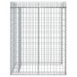 vidaXL Muro de gaviones para contenedor de basura hierro 110x91x120 cm vidaXL Muro de gaviones para contenedor de basura hierro 110x91x120 cm