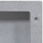 vidaXL Hornacina de ducha gris mate 41x36x10 cm vidaXL Hornacina de ducha gris mate 41x36x10 cm