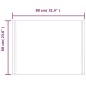 vidaXL Espejo de baño con LED 80x60 cm vidaXL Espejo de baño con LED 80x60 cm