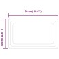 vidaXL Espejo de baño con LED 50x30 cm vidaXL Espejo de baño con LED 50x30 cm