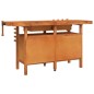 vidaXL Banco de trabajo cajones y tornillos banco madera 162x62x83 cm vidaXL Banco de trabajo cajones y tornillos banco madera 162x62x83 cm