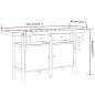 vidaXL Banco de trabajo cajones y tornillos banco madera 162x62x83 cm vidaXL Banco de trabajo cajones y tornillos banco madera 162x62x83 cm
