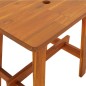 vidaXL Taburete rectangular madera maciza de acacia 45x29x45 cm vidaXL Taburete rectangular madera maciza de acacia 45x29x45 cm