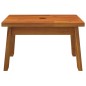 vidaXL Taburete de madera maciza de acacia 38x26x22 cm vidaXL Taburete de madera maciza de acacia 38x26x22 cm