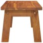 vidaXL Taburete de madera maciza de acacia 38x26x22 cm vidaXL Taburete de madera maciza de acacia 38x26x22 cm