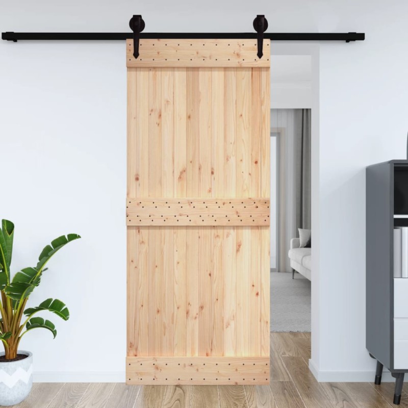 vidaXL Puerta NARVIK madera maciza pino 70x210 cm vidaXL Puerta NARVIK madera maciza pino 70x210 cm