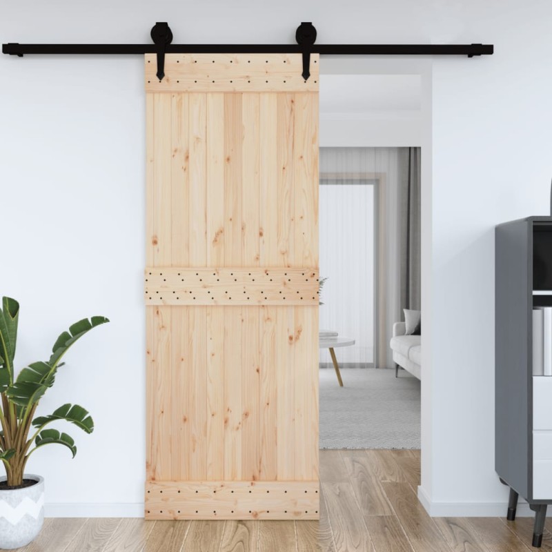 vidaXL Puerta NARVIK madera maciza pino 85x210 cm vidaXL Puerta NARVIK madera maciza pino 85x210 cm